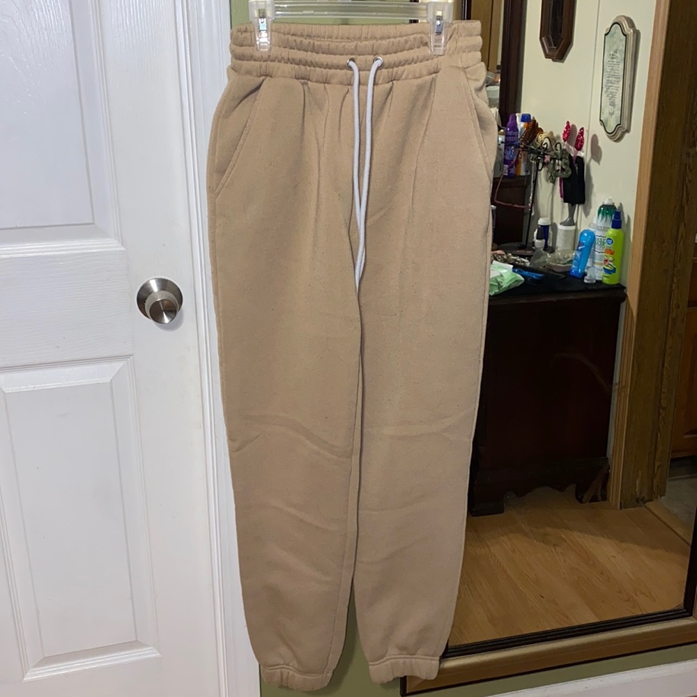 brown savage sweatpants